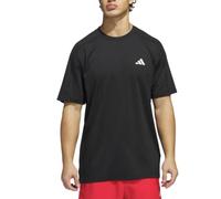 adidas Men's Regular Fit Lightweight Active Tee - Moisture Wicking, Black, XXL