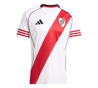 adidas Mens River Plate Home Shirt 2025 2026 Adults Short Sleeve Domestic