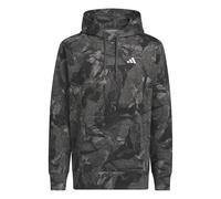 adidas Men's Rock Camo Aop Graphic Hoodie Sweatshirt, grey three/carbon, L