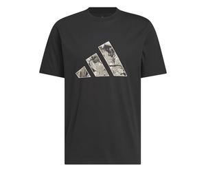 adidas Men's Rock Camo Graphic Shirt, Black, S