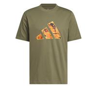 adidas Men's Rock Camo Graphic Shirt, Olive strata, L