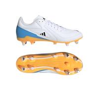 adidas Mens RS 15 Adults Soft Ground Rugby Boots White/Black/Luc 10 UK