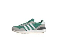 adidas Men's Run 60s 4.0 Shoes, Court Green/FTWR White/Grey Two, 13.5 UK
