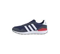 adidas Men's Run 60s 4.0 Shoes, Dark Blue/Cloud White/Aurora Ink, 10 UK