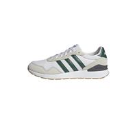 adidas Men's Run 60s 4.0 Shoes, FTWR White/Collegiate Green/Grey one, 10 UK