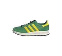 adidas Men's Run 70S 2.0 Shoes, Green/Yellow/Off White, 9.5 UK