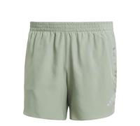 adidas Men's Run It Shorts, Silver Green, XL 5 inch