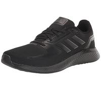 adidas Men's Runfalcon 2.0 Trail Running Shoe, Black/Black/Grey, 7.5