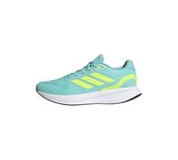 adidas Men's Runfalcon 5 Running Shoes, Flash Aqua/Lucid Lemon/Core Black, 10 UK