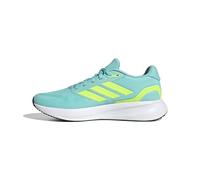 adidas Men's Runfalcon 5 Running Shoes, Flash Aqua/Lucid Lemon/Core Black, 8.5 UK