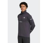 adidas Mens Running Adi365 Warm 1/2 Zip Top, Black, Size 2Xl, Men Black