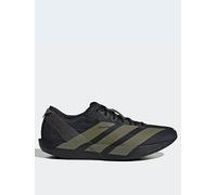 adidas Mens Running Adizero Adios 9 Trainers, Core Black/Focus Olive/Charcoa, Size 7.5, Men Core Black/Focus Olive/Charcoa