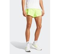 adidas Mens Running Adizero Essential Shorts, Bright Green, Size S, Men Bright Green