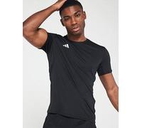 adidas Men's Running Adizero Tee, Black, Size 2Xl, Men Black