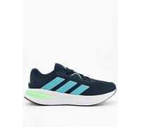 adidas Mens Running Galaxy 7 Trainers, Aurora Ink/Mint Ton/Lime Burst, Size 7, Men Aurora Ink/Mint Ton/Lime Burst