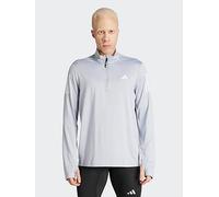 adidas Men's Running Own The Run 1/2 Zip Top, Halo Silver, Size 2Xl, Men Halo Silver