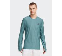 adidas Men's Own The Run Long Sleeve Tee, Preloved Teal, XL
