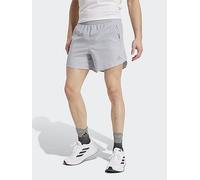 adidas Mens Running Run It 7Inch Shorts - Silver, Silver, Size S, Men Ilver