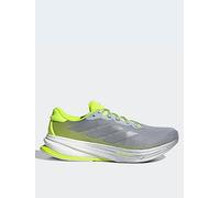 adidas Mens Supernova Rise 2 Neutral Running Shoes Halo Silver/Silver Metallic/Lucid Lemon 7