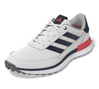 adidas Men's S2G 24 Leather Spikeless Shoes, Footwear White/Collegiate Navy/Lucid Red, 13