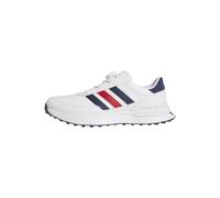 adidas Men's S2G 26 BOA Spikeless Golf Shoe, FTWR White/Collegiate Navy/Better Scarlet, 7.5 UK