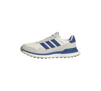 adidas Men's S2G 26 Leather Spikeless Golf Shoe, Chalk White/Dusky Petrol/Wonder Alumina, 8 UK