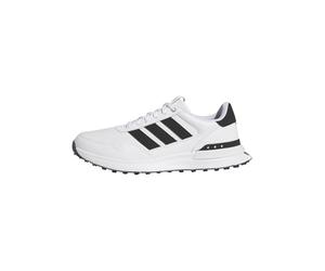 adidas Men's S2G 26 Leather Spikeless Golf Shoe, FTWR White/core Black/FTWR White, 9 UK