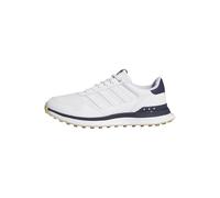 adidas Men's S2G 26 Leather Spikeless Golf Shoe, FTWR White/FTWR White/Collegiate Navy, 8.5 UK