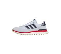 adidas Men's S2G 26 Textile Spikeless Golf Shoe, Crystal Sky/Collegiate Navy/Better Scarlet, 7.5 UK