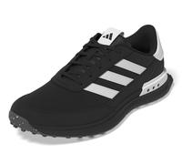 adidas Golf Men's S2G Spikeless Laced Leather 24 Golf Shoes, Coreblack/Greyfour/Ironmet, 9.5