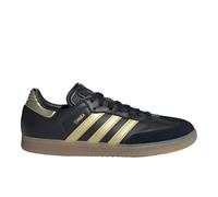 adidas Men's Samba Indoor Soccer Shoes, Black/Gold, 11.5 UK