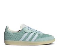adidas Men's Samba OG Sneakers, Hazy Green/Sky Tint/Off White, 9.5 UK