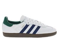 adidas Men's Samba OG Sneakers, Black White/Green-white, 12.5 UK