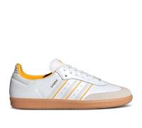 adidas Men's Samba OG Sneakers, Cloud White/Crystal White/Crew Yellow, 10.5 UK