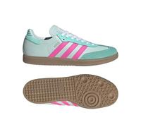 adidas Men's Samba Shoes, Mint/Lucid Pink/Brown/White, 10