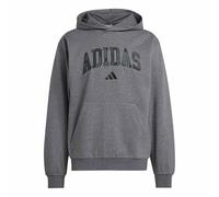 adidas Men's Seasonal Essentials Camo Hooded Sweat Sweatshirt, dark grey heather/MULTICOLOR, M