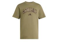 adidas Men's Seasonal Essentials Camo Shirt, Olive strata/Multicolor, XXL Plus Extra Tall
