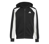 adidas Men's Seasonal Essentials Colorblock Full-Zip Hoodie, black, L