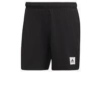 adidas Men's Short Length Solid Swim Shorts, Black, L