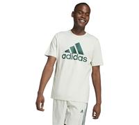 adidas Men's Short Sleeve T-Shirt, Linen Green/University Green, M