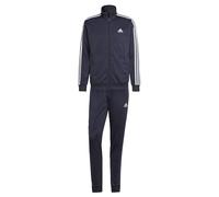adidas Men's Size Basic 3-Stripes Tricot Track Suit, Ink/White, XX-Large/Tall, Ink/White, XXL Tall