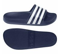 adidas Adilette Aqua Sliders Blue Mens Slip On Pool Gym Shower Sports Slides