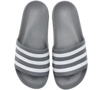 adidas Unisex Adilette Aqua Slides, Grey Three/Cloud White/Grey Three, 4 UK