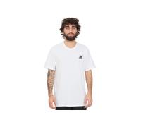 adidas Mens Small Logo Jersey T-Shirt - White - Size Large