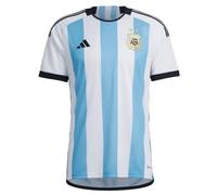 adidas Men's Soccer Argentina 22 Home Jersey, White / Blue, XXL