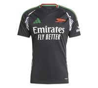 adidas Men's Soccer Arsenal 24/25 Away Jersey - Labrum London Collaboration, Made with Recycled Materials, Black, Large