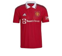 adidas Men's Soccer Manchester United 22/23 Home Jersey, Red, XXL