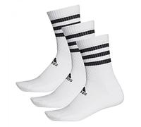 adidas Mens Socks 3S Csh Crw3P, White/White/White, DZ9346, XS EU