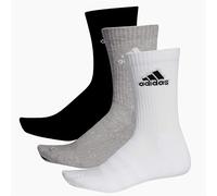 Adidas Mens Socks Cotton Sports Soft Rich Athletic Socks 3 Pairs Uk Size 8.5-10