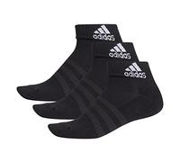 adidas Mens Socks Cush Ank 3Pp, Black/Black/Black, DZ9379, L EU